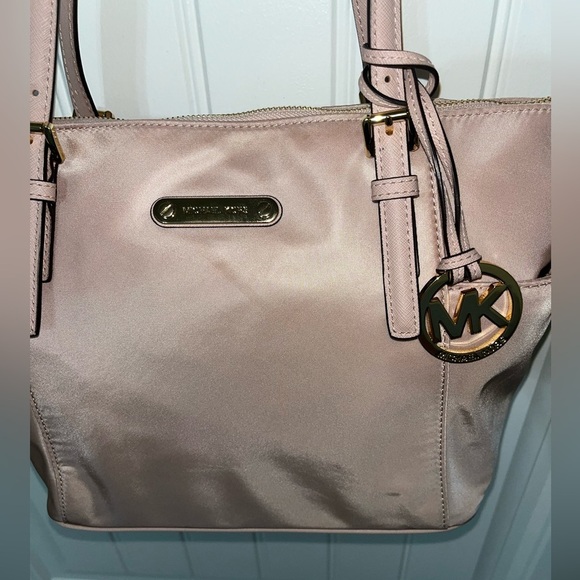 Michael Kors Blush Nylon Tote - Picture 6 of 16